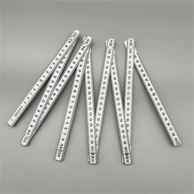 プラスチック製折りたたみ定規
